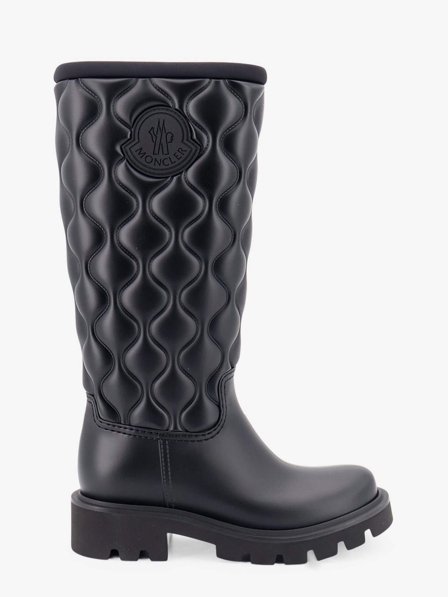 Kickstream Quilt PVC and neoprene rain boots