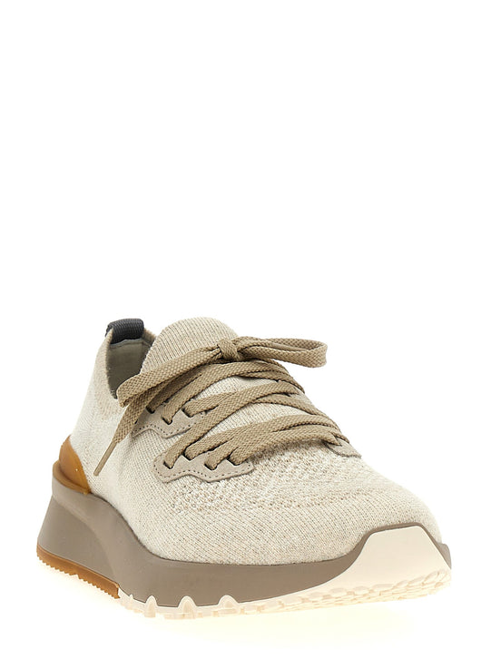 Knitted sneakers