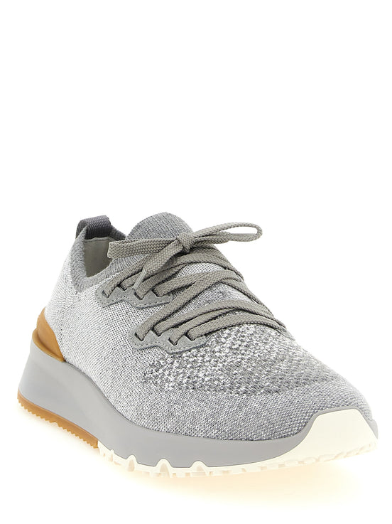 Knitted sneakers