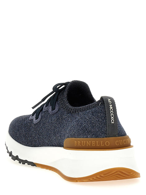 Knitted sneakers