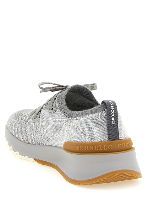 Knitted sneakers