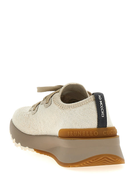 Knitted sneakers