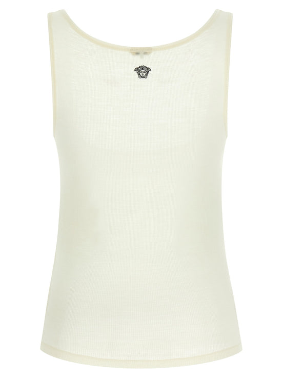 'La Medusa' embroidery top