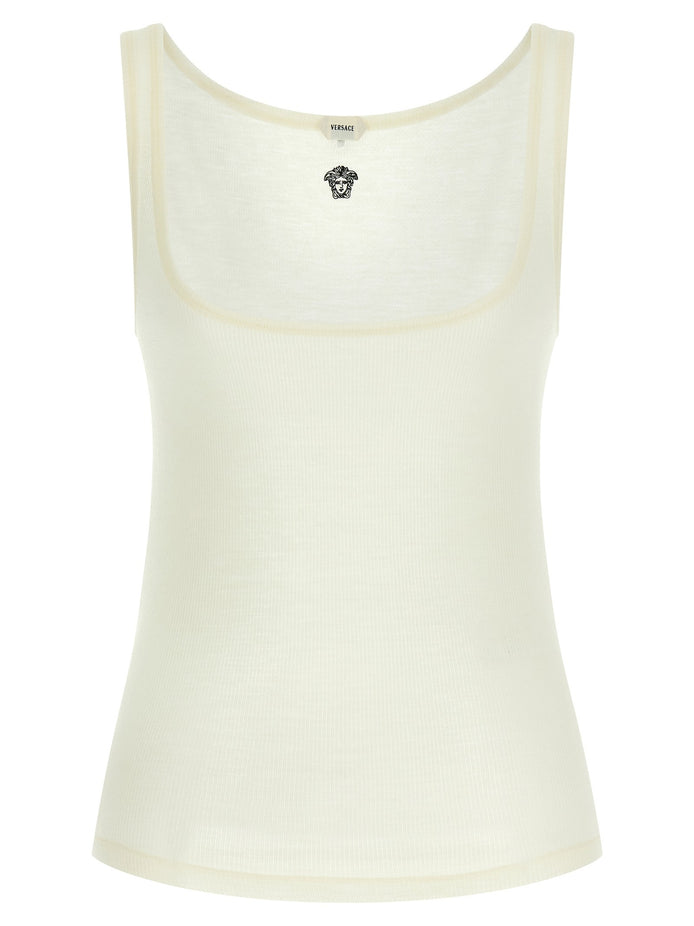 'La Medusa' embroidery top