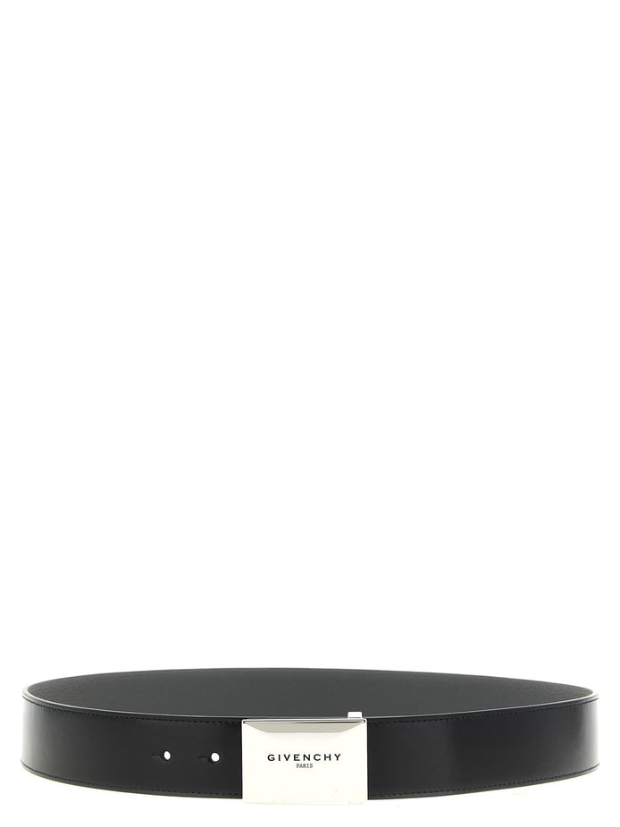 'Label' reversible belt
