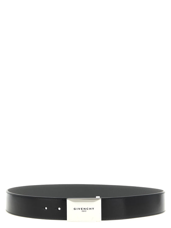 'Label' reversible belt