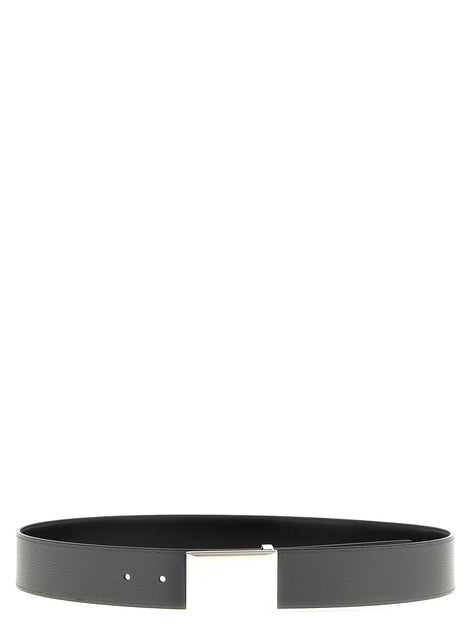 'Label' reversible belt
