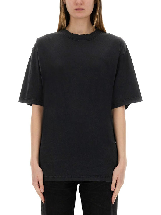 "LACE-UP" T-SHIRT