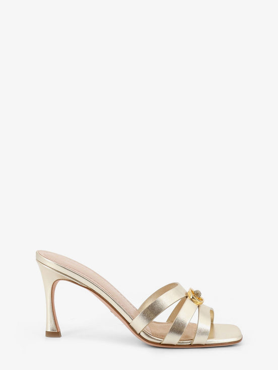 Laminated 30M leather sandals