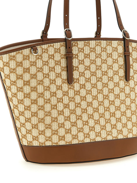 Large woven shopping bag