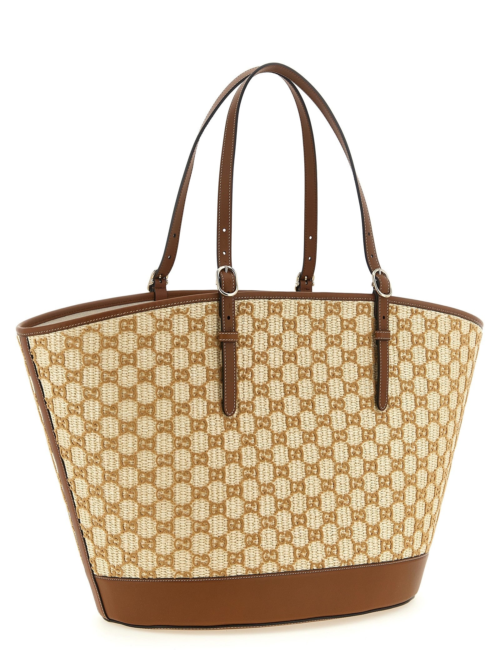 Large woven shopping bag
