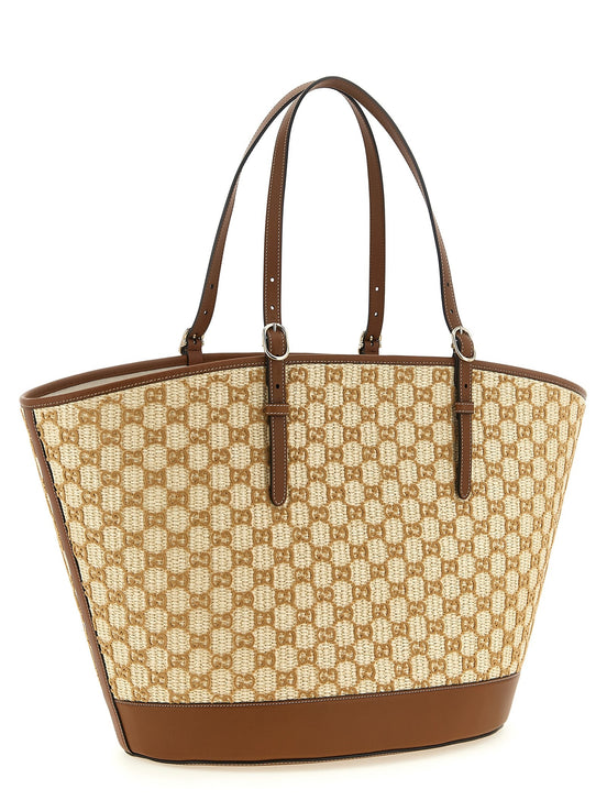 Large woven shopping bag