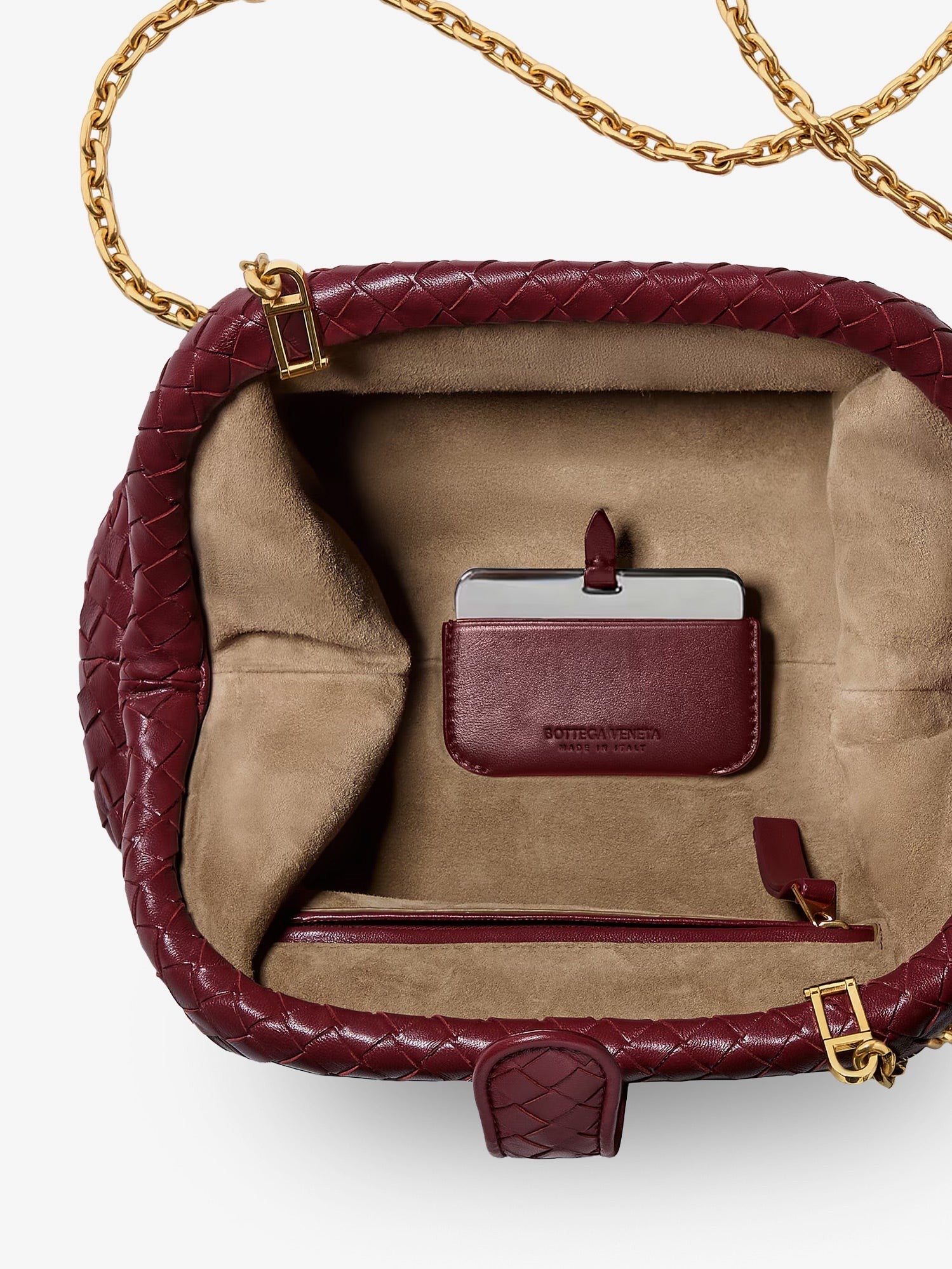 Lauren 1980 Intrecciato Leather Handbag
