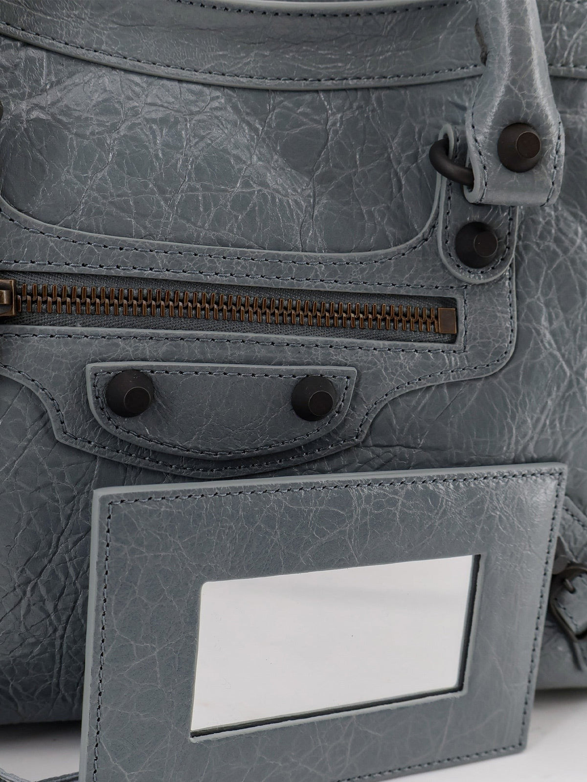 Balenciaga Le City Bag S leather crossbody bag
