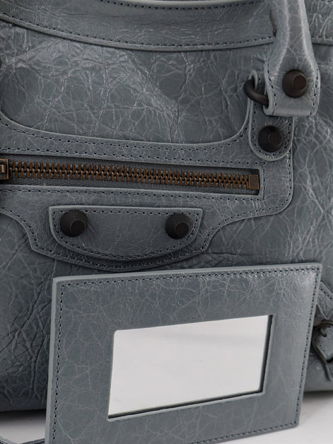 Balenciaga Le City Bag S leather crossbody bag