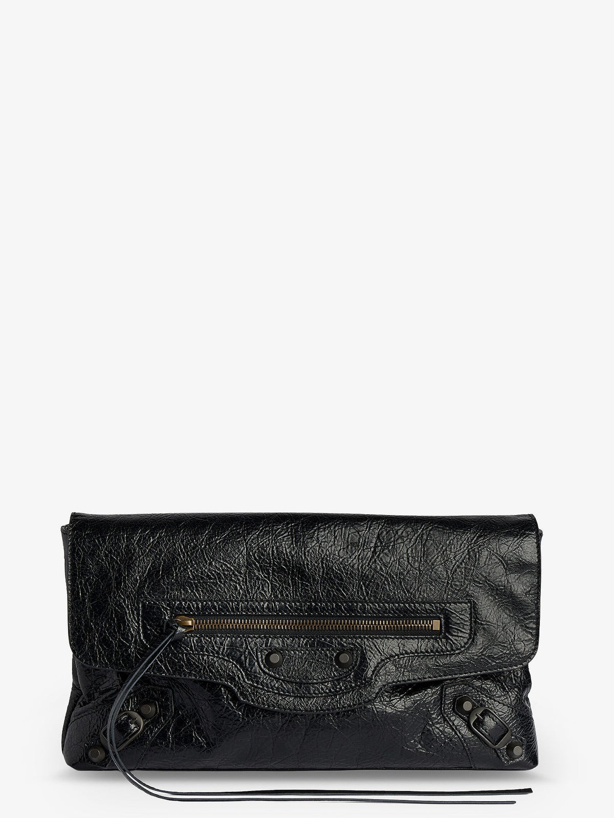 Le City leather clutch bag