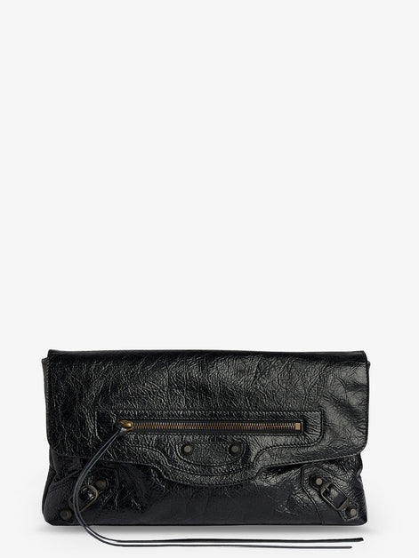 Le City leather clutch bag