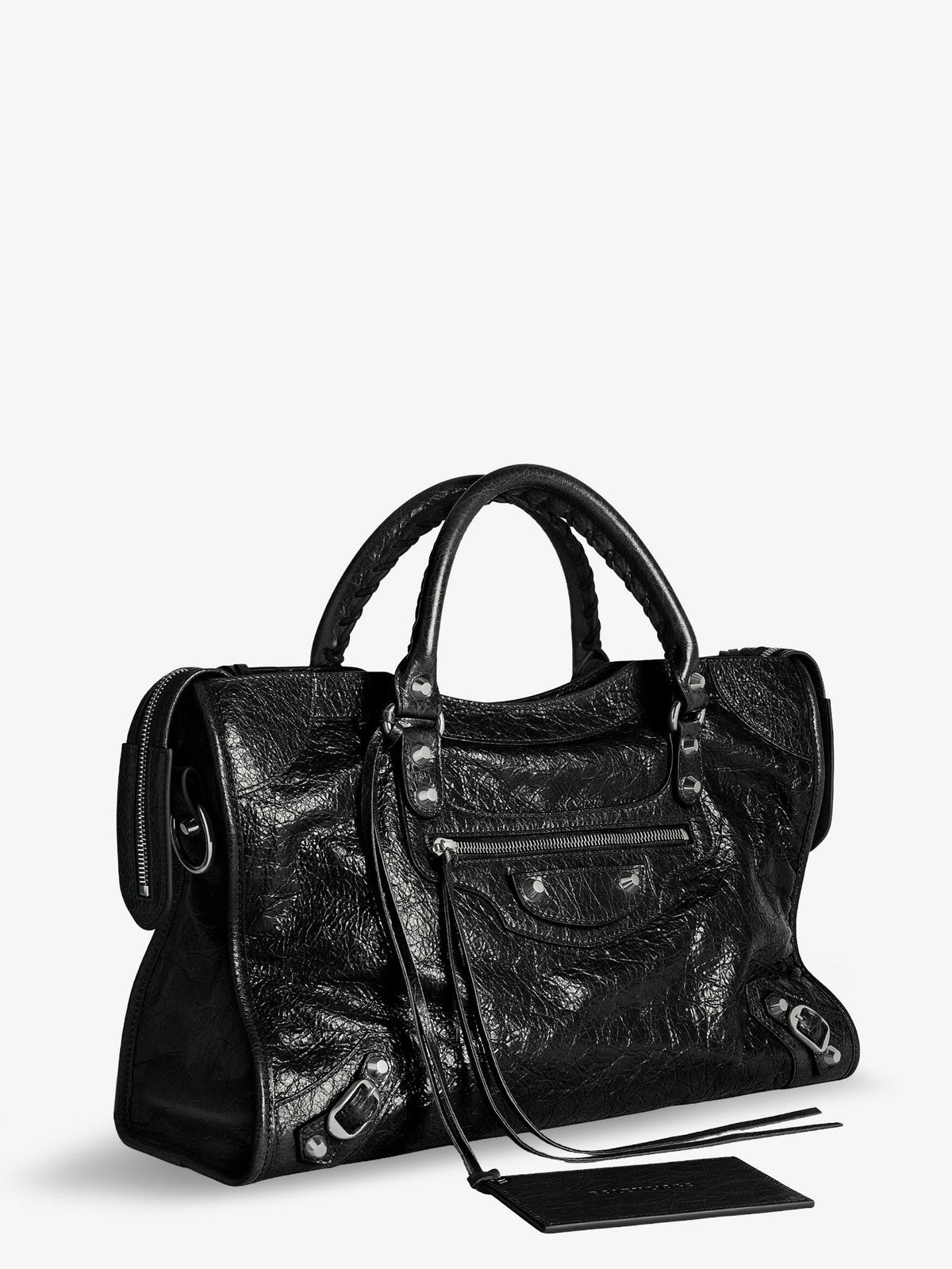 Balenciaga Le City M leather crossbody bag