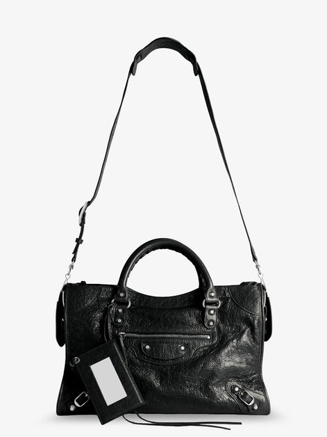 Balenciaga Le City M leather crossbody bag