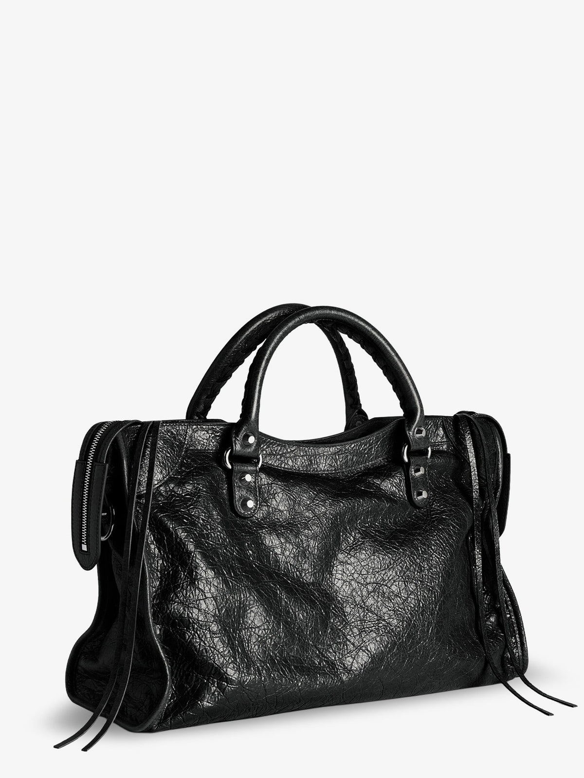 Balenciaga Le City M leather crossbody bag
