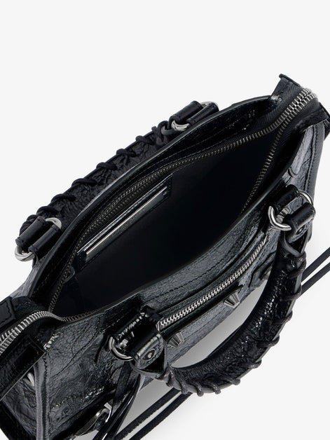 Balenciaga Le City Mini Arena Leather handbag