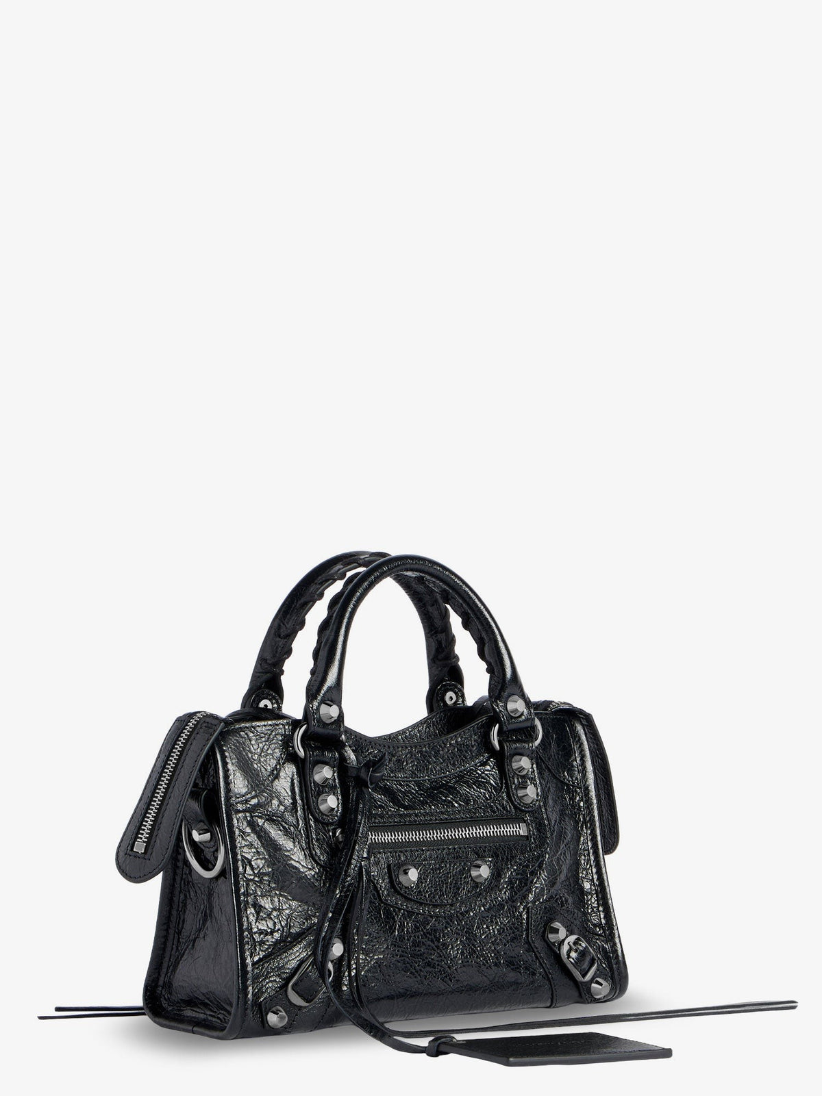Balenciaga Le City Mini Arena Leather handbag