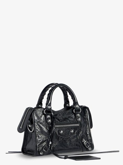 Balenciaga Le City Mini Arena Leather handbag