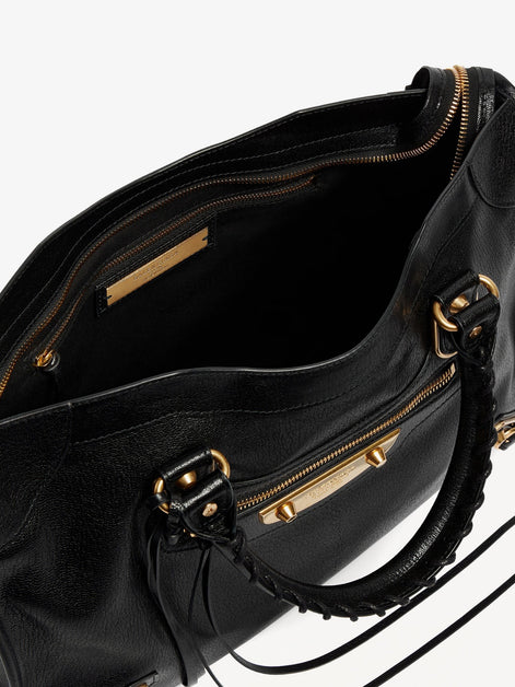 Balenciaga Le City Uptown leather handbag with stud detail