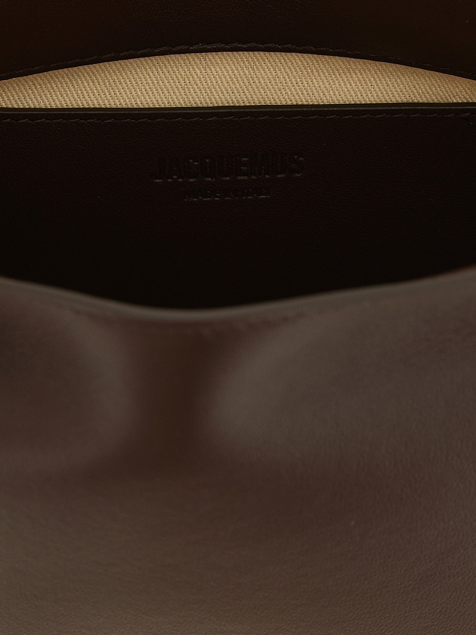 JACQUEMUS 'Le Sac Rond Carré' clutch