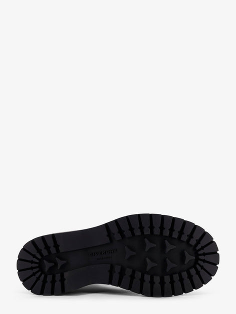Leather ankle boots