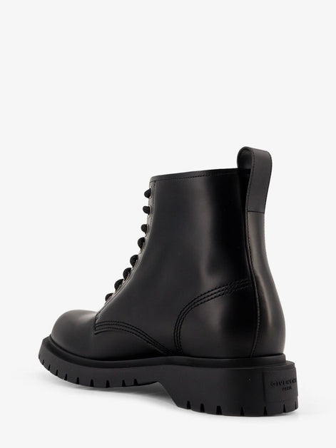 Leather ankle boots