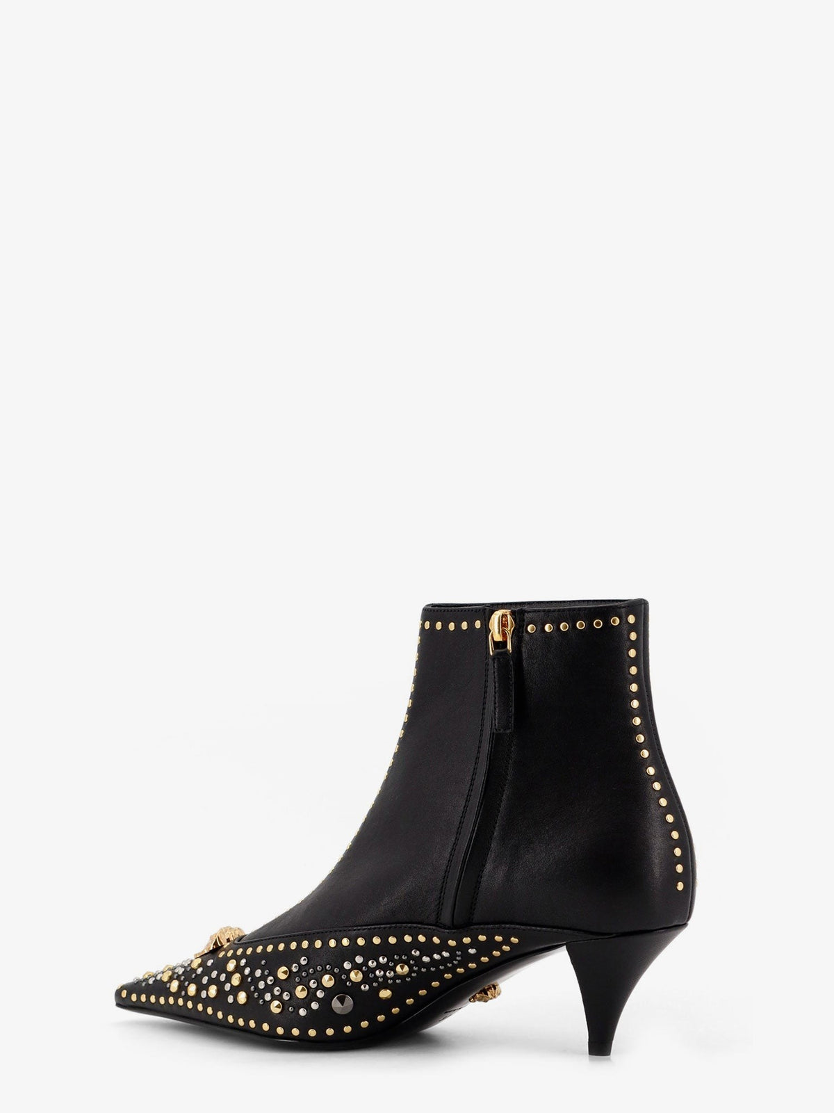 Versace Leather ankle boots