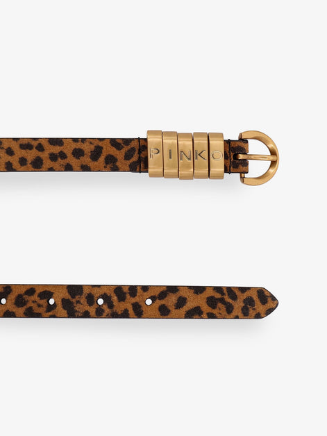 Leather belt