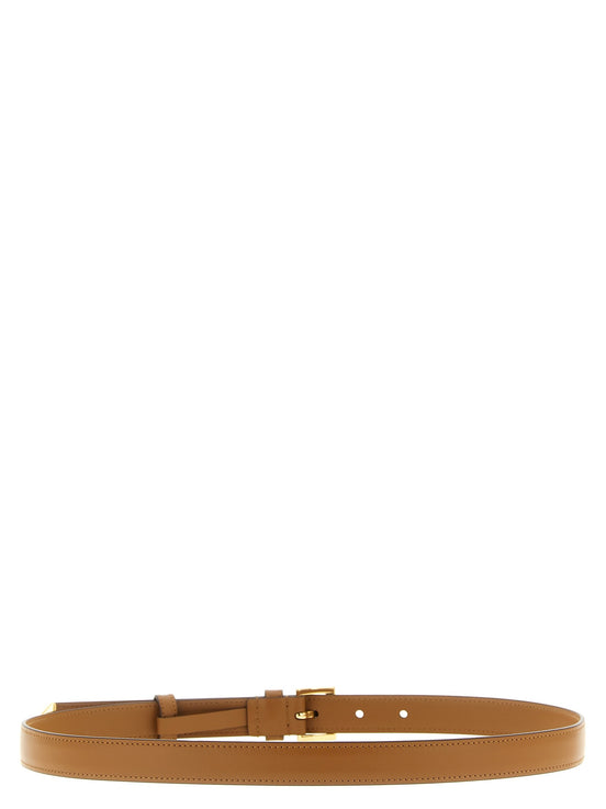 Leather belt
