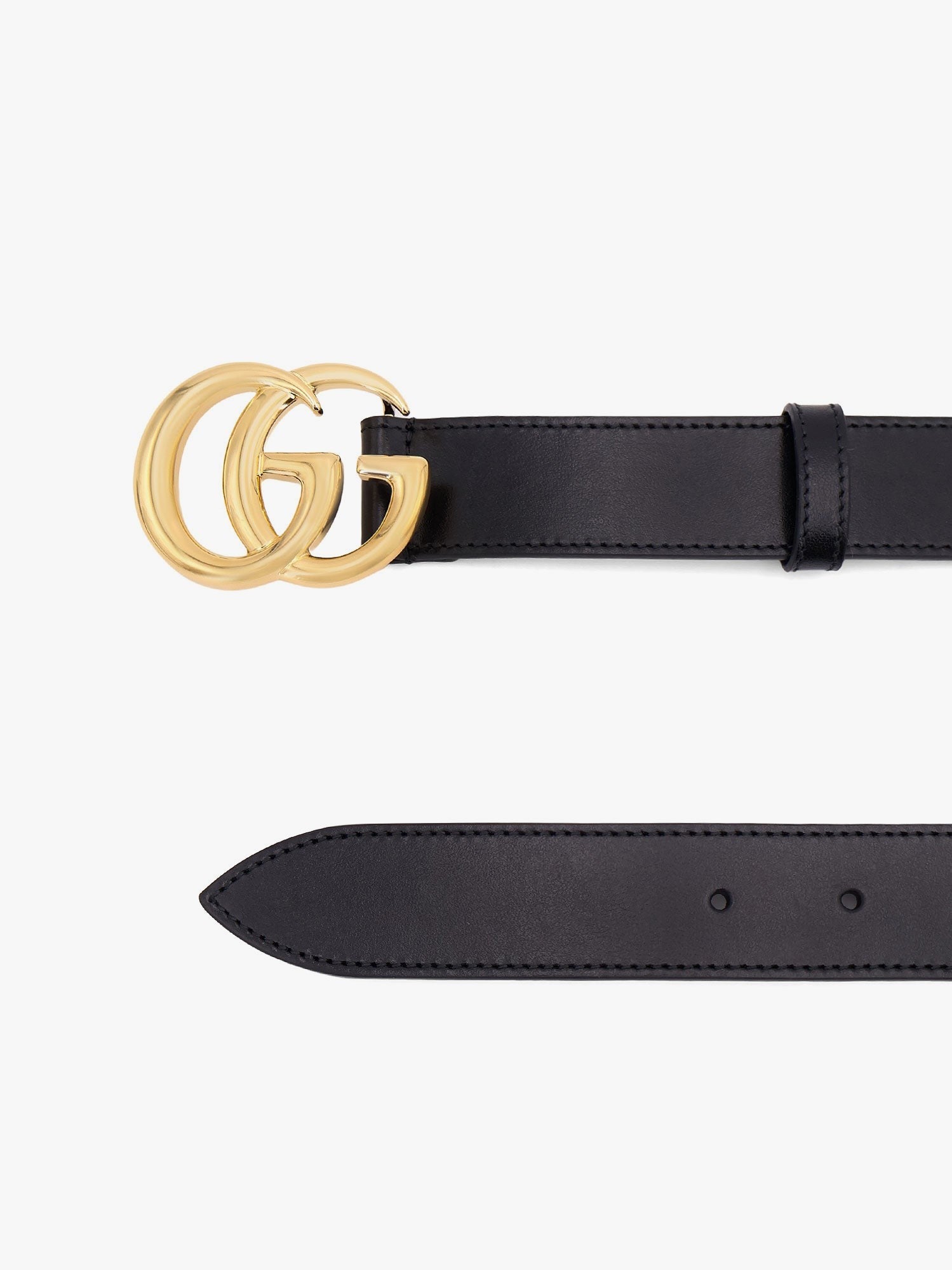 Leather belt