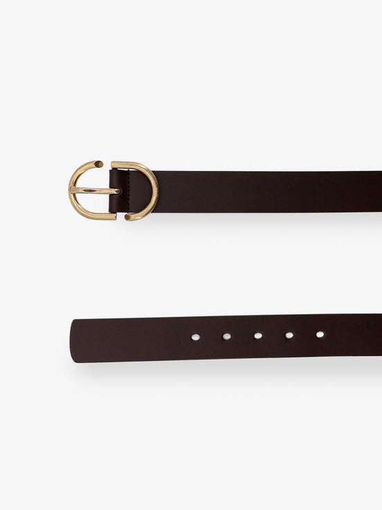 Leather belt