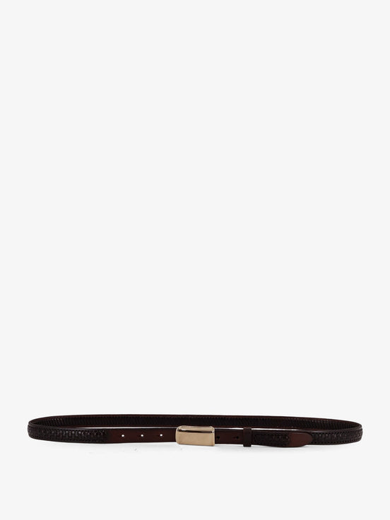 Leather belt