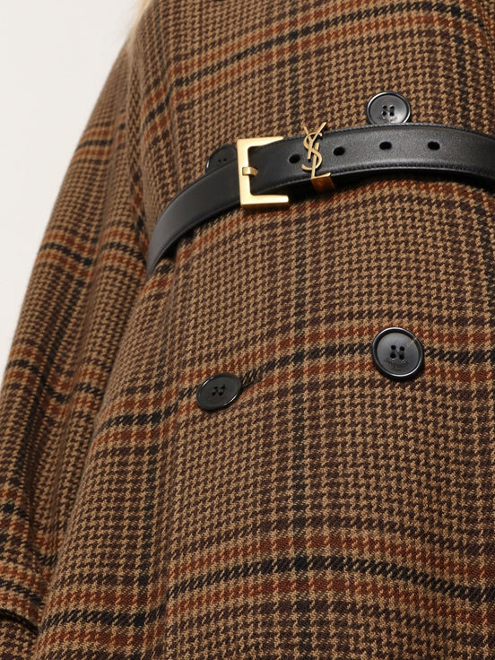 Leather belt