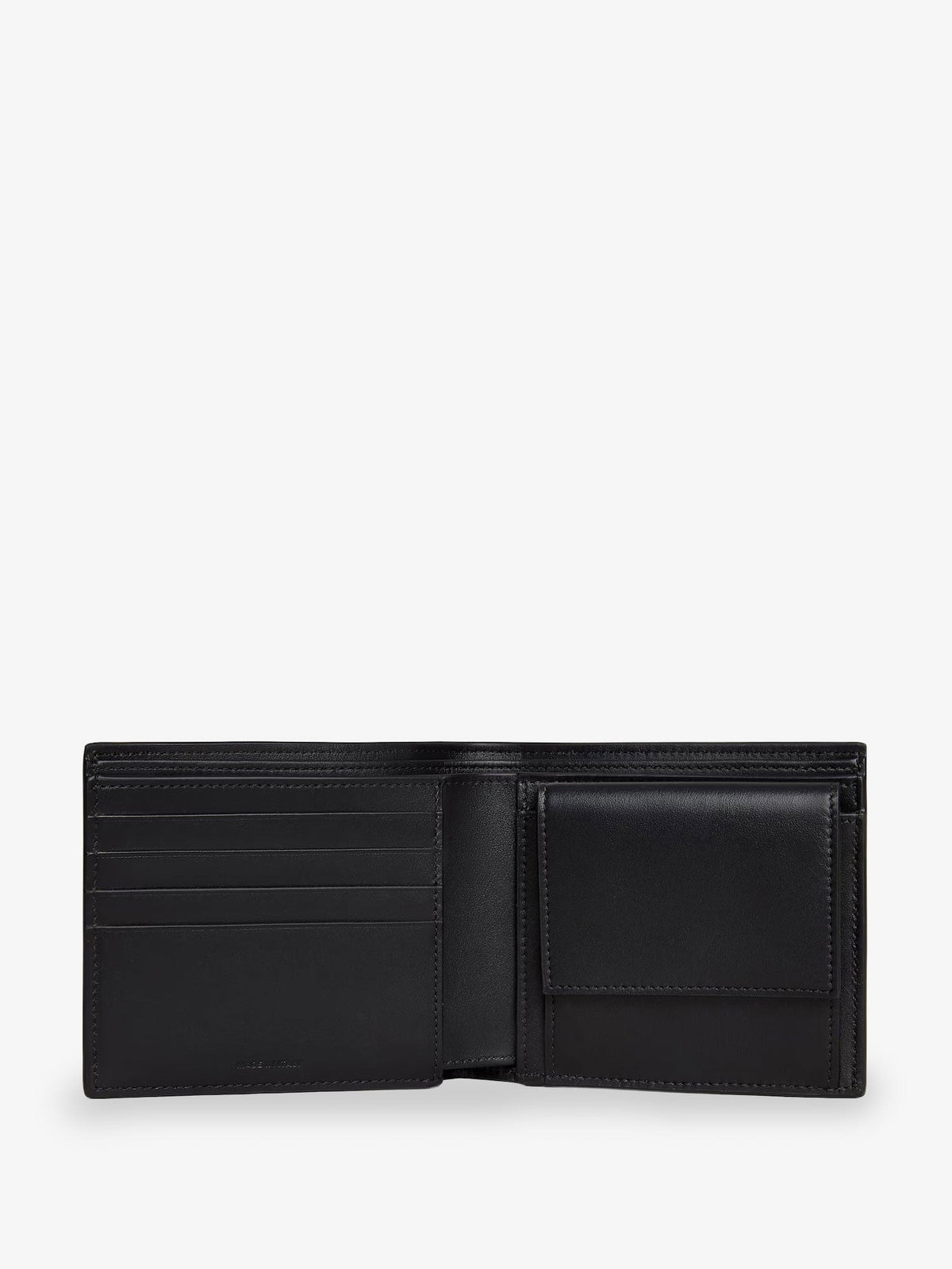 Celine Leather Bi-Fold Wallet with Coin
