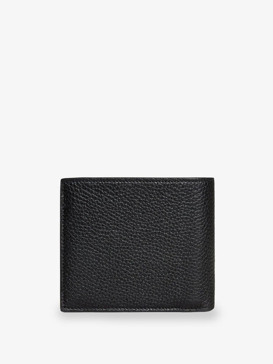 Celine Leather Bi-Fold Wallet with Coin