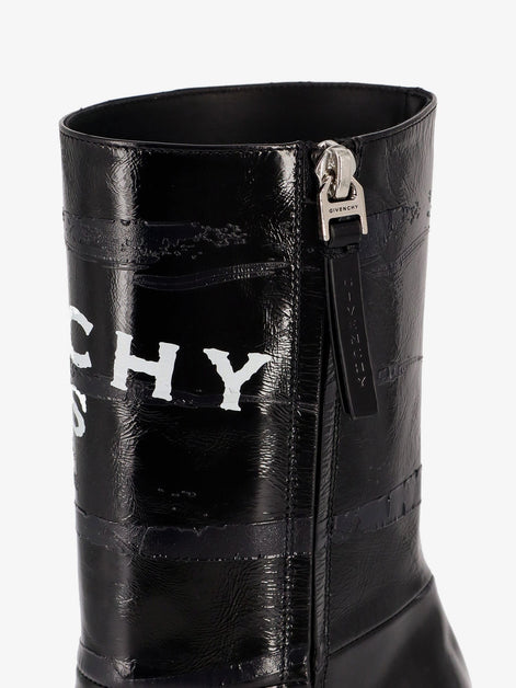 Leather boots