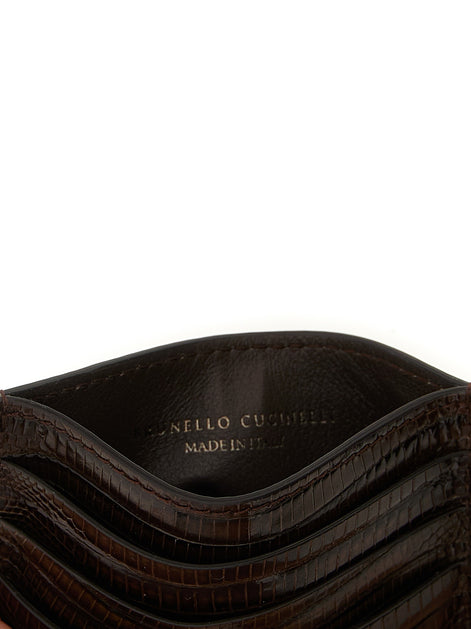 Brunello Cucinelli Leather cardholder