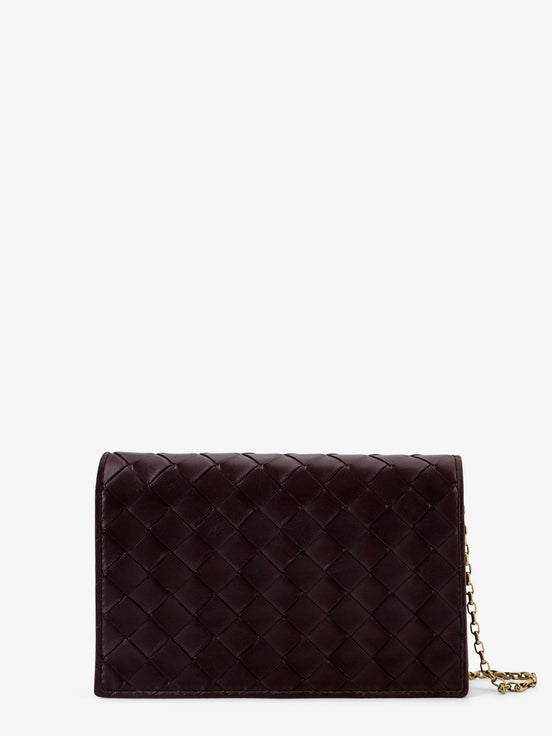 Bottega Veneta Leather crossbody bag with Intrecciato motif