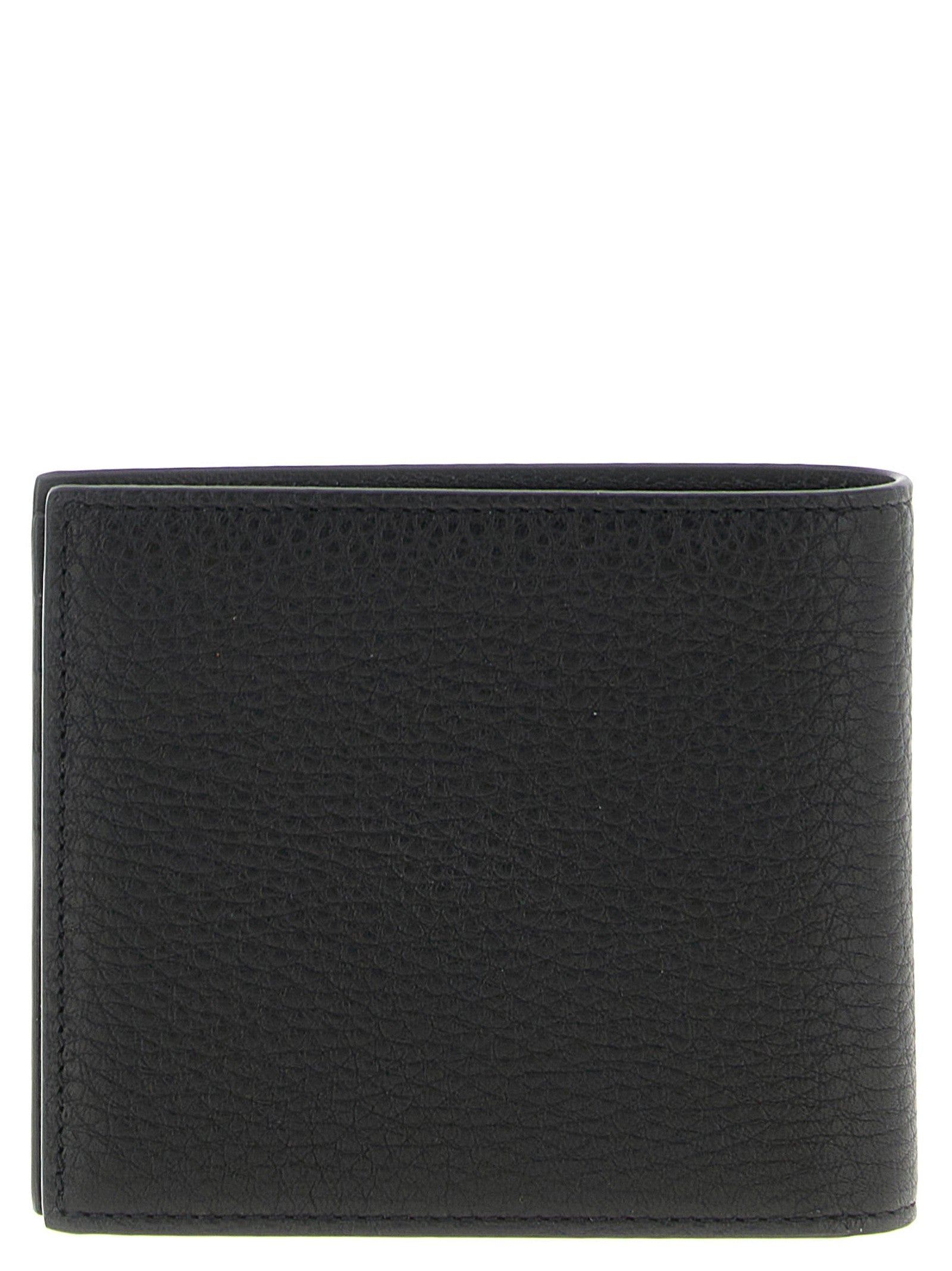 Leather grain wallet