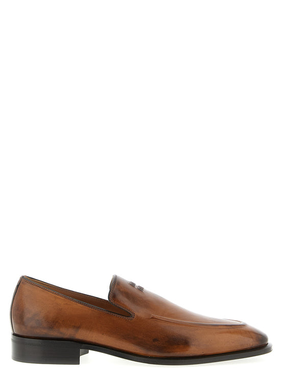 Leather loafers