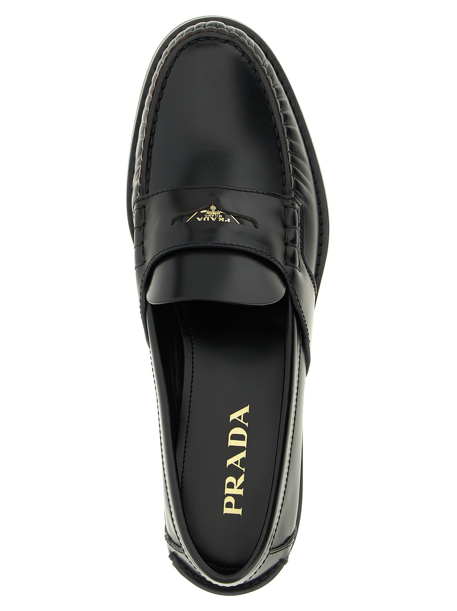 Leather loafers
