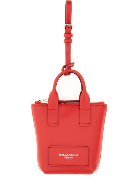 LEATHER "MINIBAG" CHARM