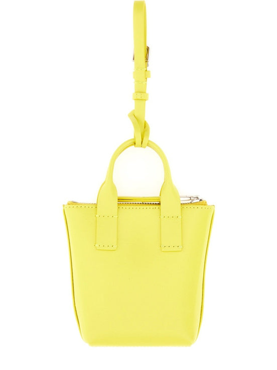 LEATHER "MINIBAG" CHARM