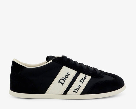 Leather Ribbon sneakers with embroidered logo on the side
