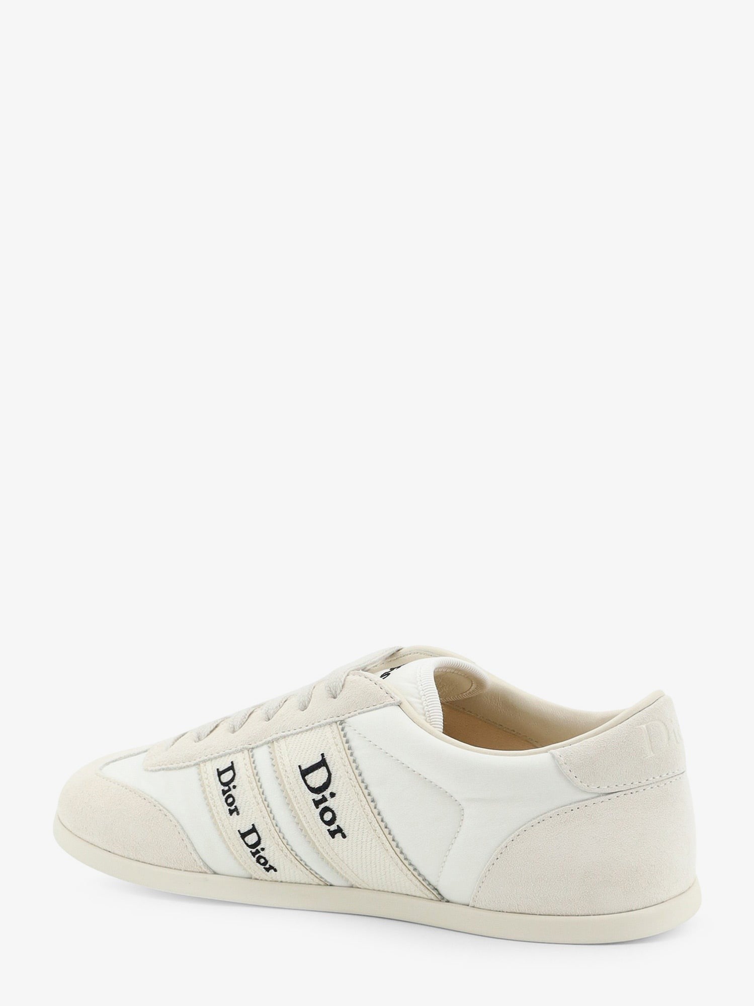 Leather Ribbon sneakers with embroidered logo on the side